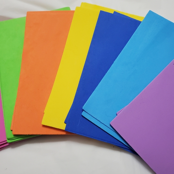 Multicraft Imports Assorted 1.5mm Foam Sheets - Picture 5 of 6